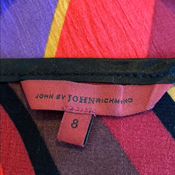 John Richmond Multi-coloured Blouse - Picture 4 of 6